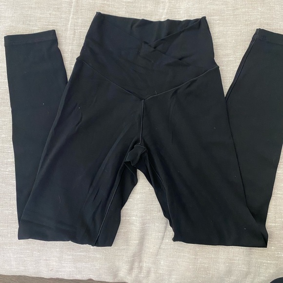 High waisted crossover leggings - Picture 4 of 5